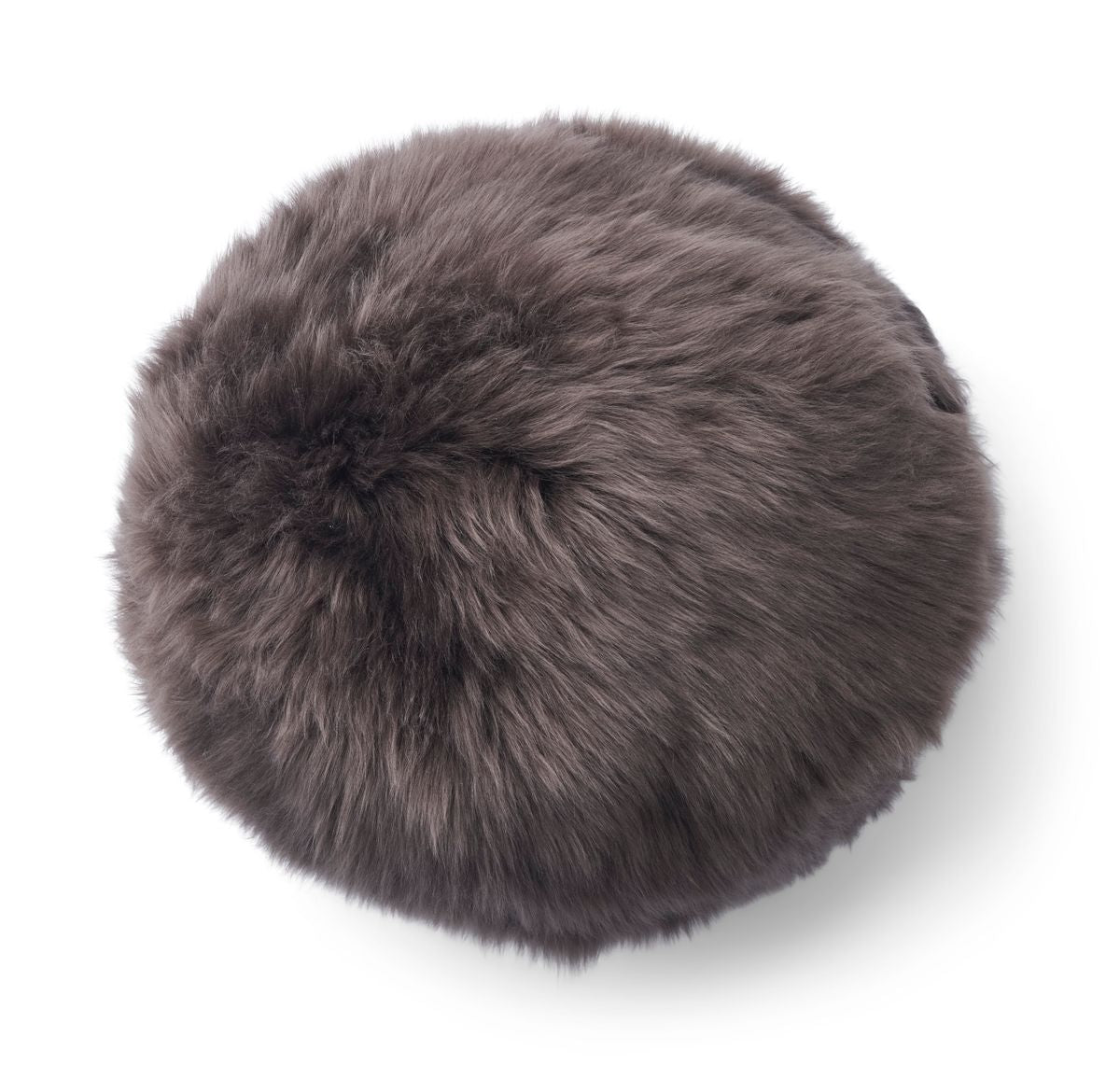 Angelite Kissenball | Langhaar | Neuseeland | D25/30/35 cm Fellkissen | Sheepskinhouse.ch