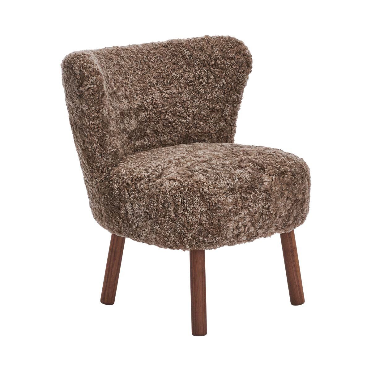 Emily Esszimmerstuhl | Premium Lammfell | Designmöbel Stühle | Sheepskinhouse.ch