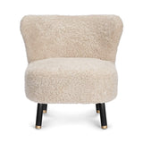 Emil Loungesessel | Lammfell Premium Beige