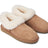 Hard Sole Slipper | Lammwolle, Wildleder Kastanie