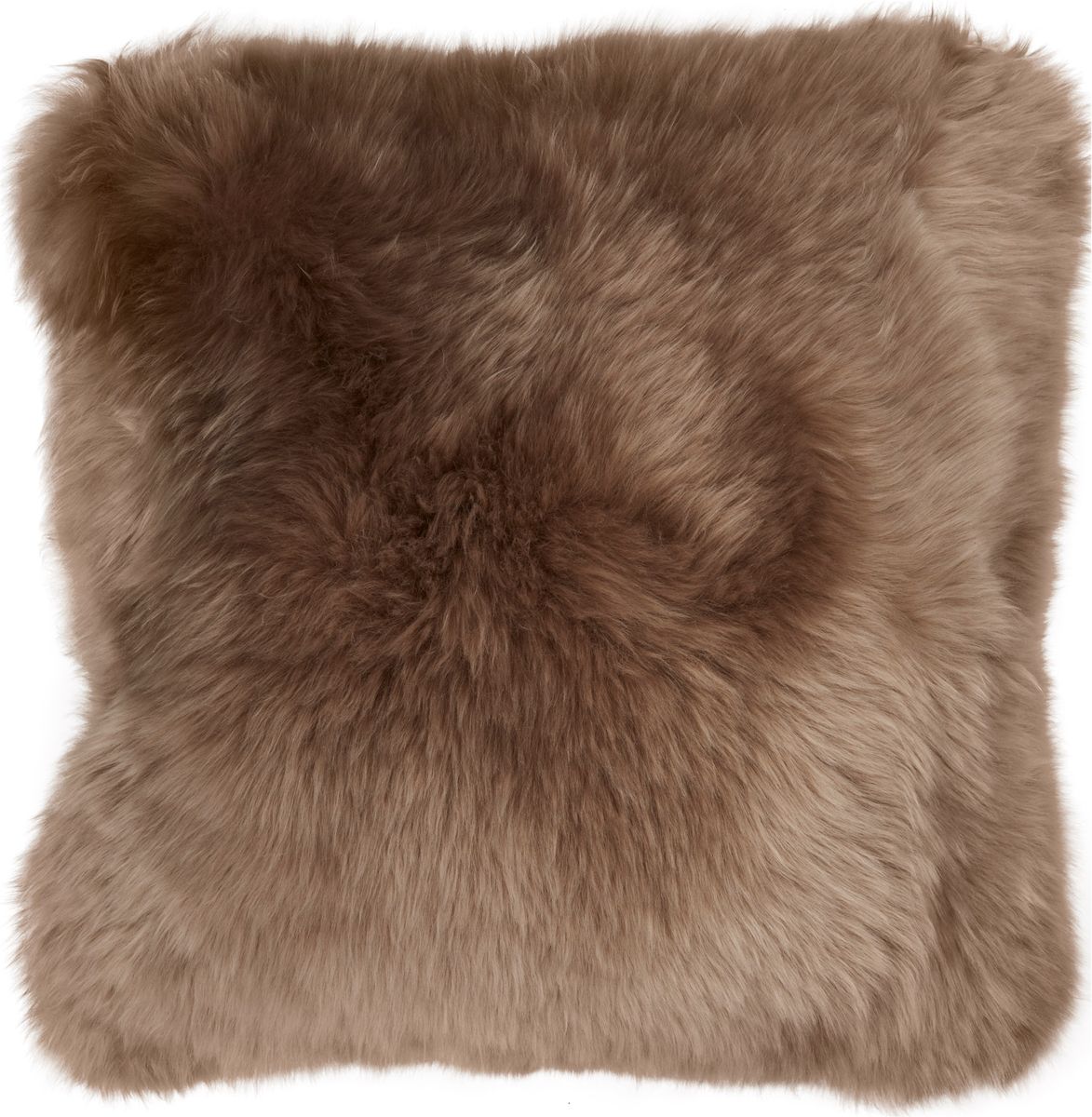 Lammfellkissen | Neuseeland | Lederrückseite | 50x50 cm Fellkissen | Sheepskinhouse.ch