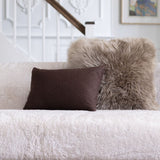 Wollkissen | 100% Wolle | 34x52 cm Beige