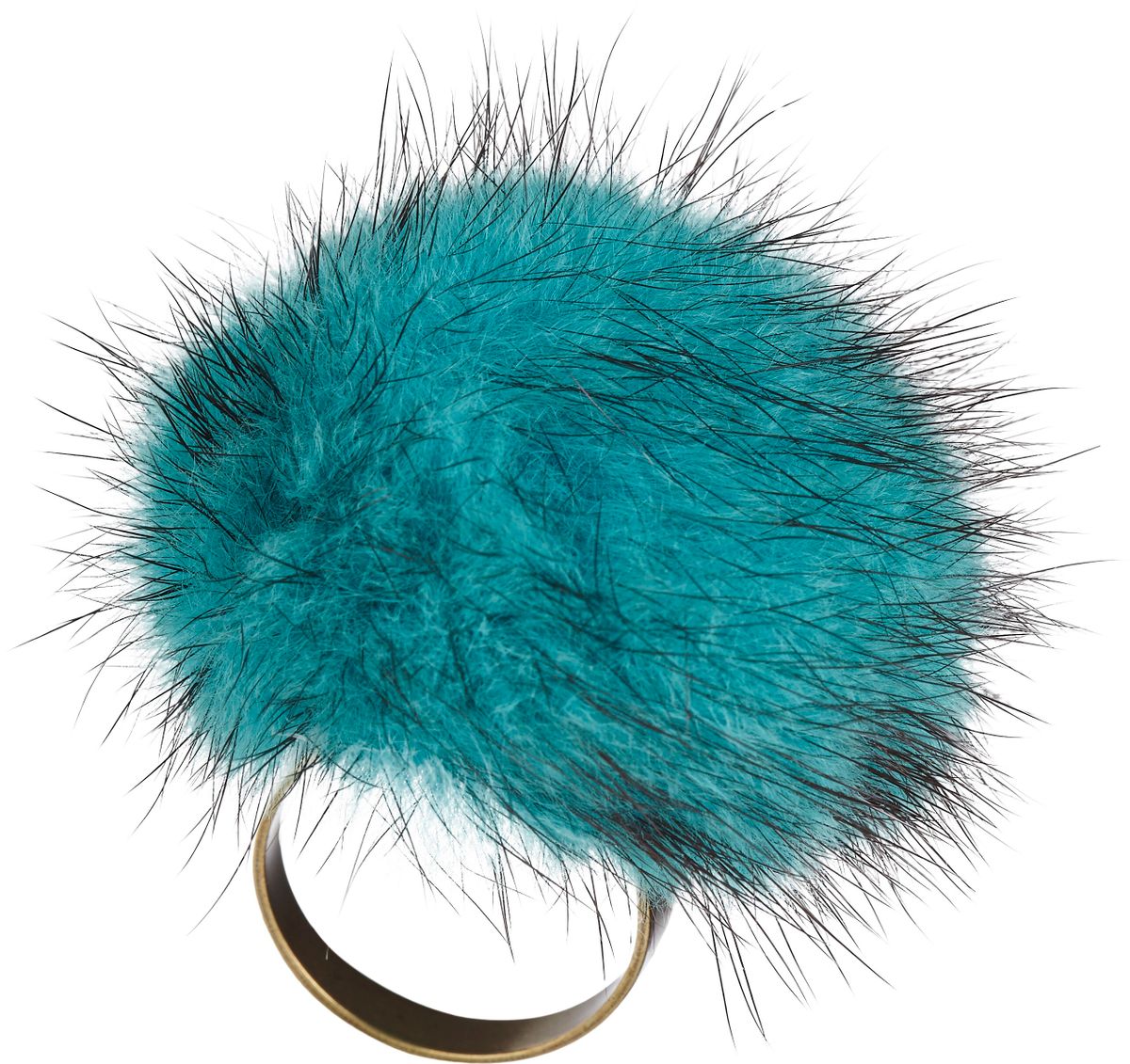 Pompon Ring | Nerz Modeaccessoire | Sheepskinhouse.ch