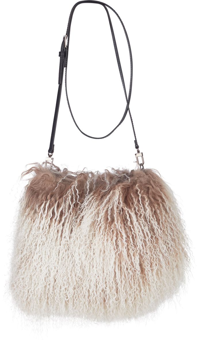 Lammfell Handtasche Jasmin | Tibet | Lockig