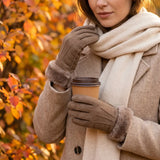 Lammfell Handschuhe Premium | Neuseeland | Fingerhandschuhe für Damen