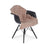 Lammfell Premium | Kurzhaar | Neuseeland | 90x60 cm Rauchgrau