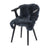 Lammfell Premium | Langhaar | Neuseeland | 90x60 cm Marineblau (Hell)