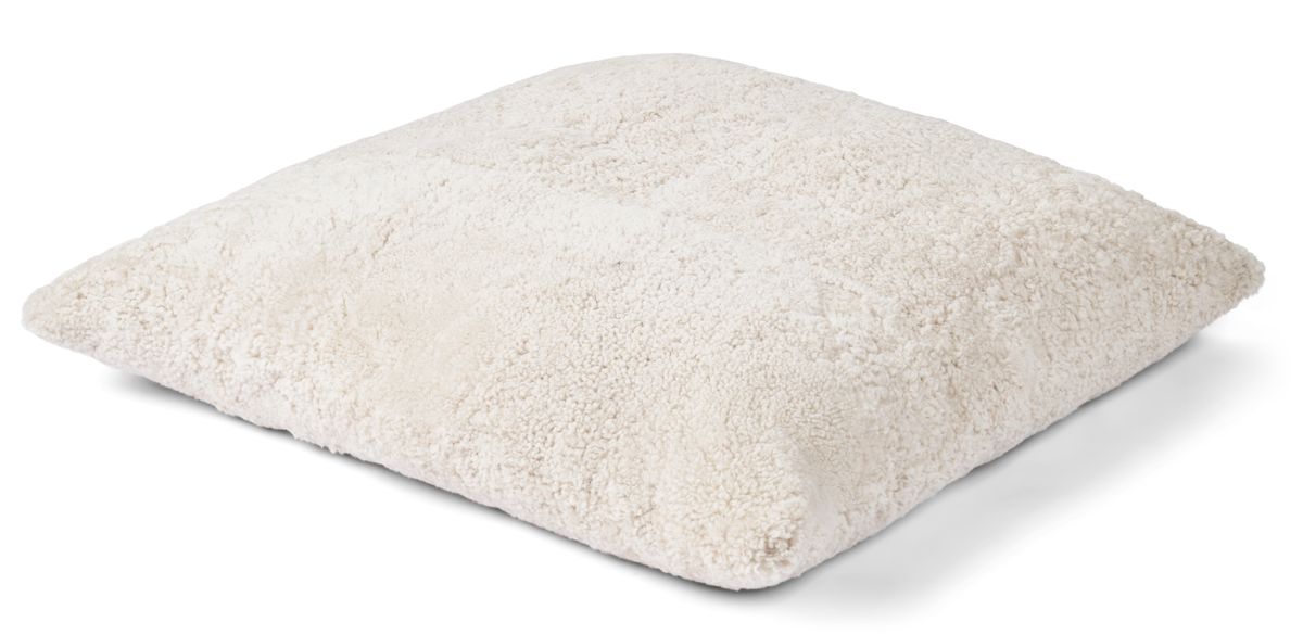 Lammfell Sitzsack | Kurzhaar | Neuseeland | Doppelseitig | 90x90 cm Fellkissen | Sheepskinhouse.ch