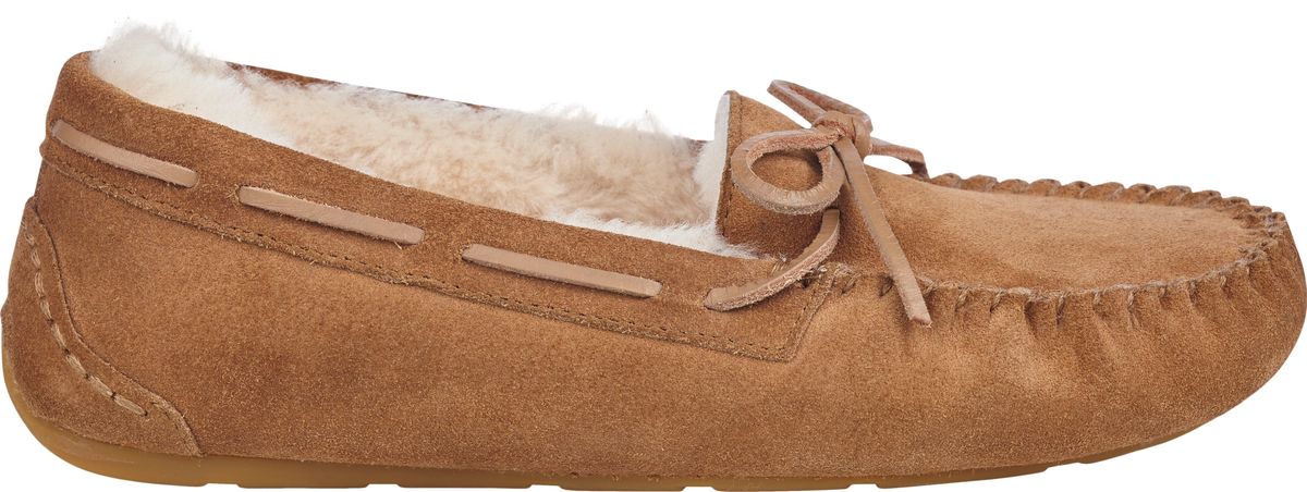 Lammfell Hausschuhe | Mokassin | Veloursleder | Größe 36-41 Fellschuhe | Sheepskinhouse.ch