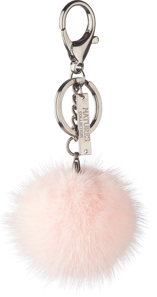 Pompon Schlüsselanhänger | Nerz Modeaccessoire | Sheepskinhouse.ch