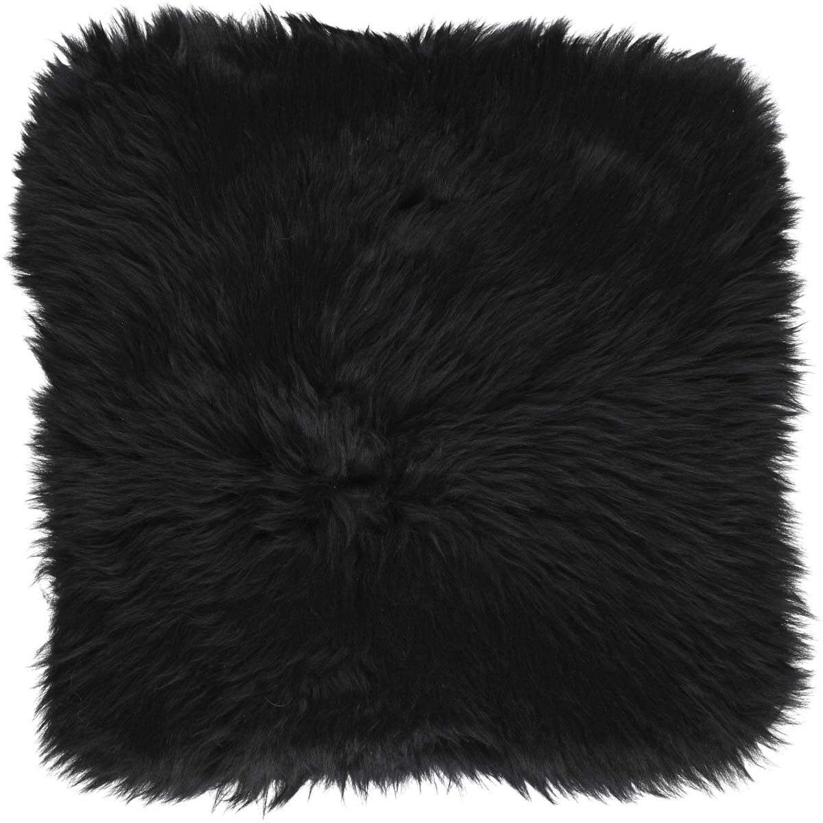 Lammfell Stuhlauflage | Langhaar | Neuseeland | 37x37 cm Sitzkissen | Sheepskinhouse.ch