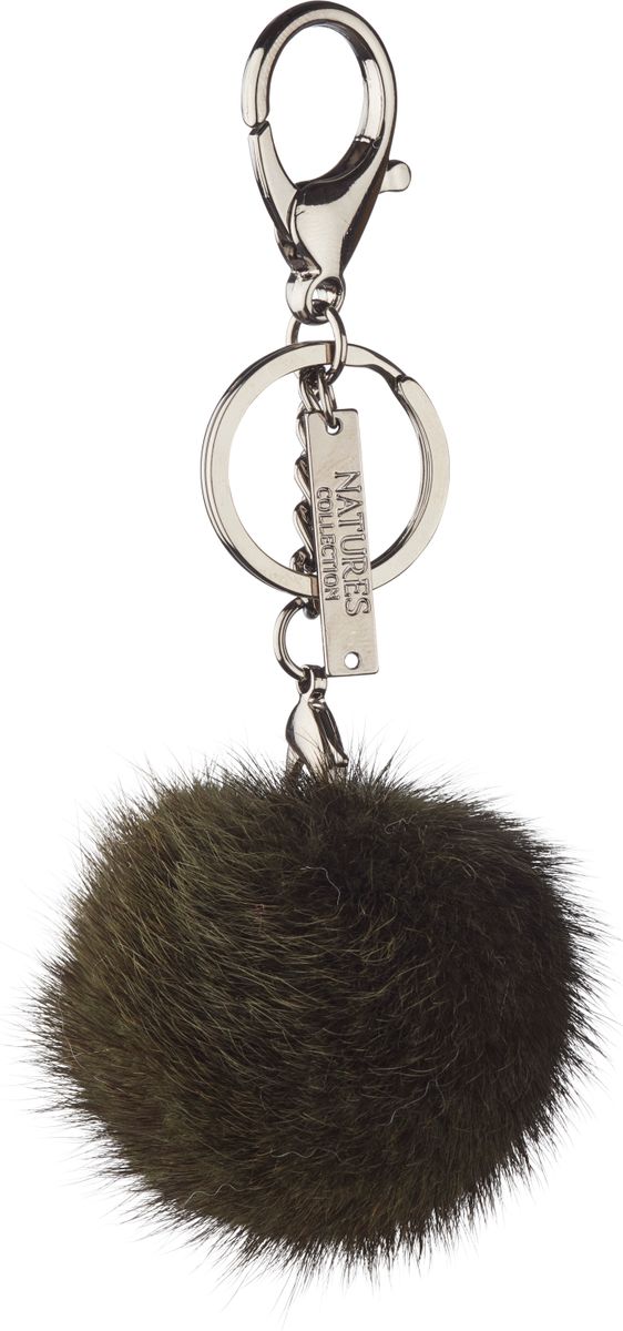 Pompon Schlüsselanhänger | Nerz Modeaccessoire | Sheepskinhouse.ch