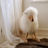 Schaukelschaf | Povl Kjer Design | Langhaar | Groß Schwarz