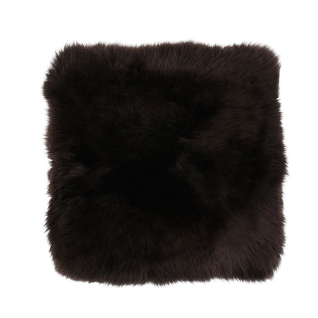 Fellkissenbezug | Langhaar | Neuseeland | 50,5x50,5 cm Schokolade