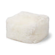 Lammfellpouf | Langhaar | Neuseeland | 50x50x32 cm