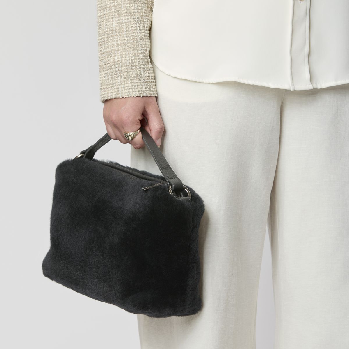 Olivia Tasche | Neuseeland | Lammwolle Beige