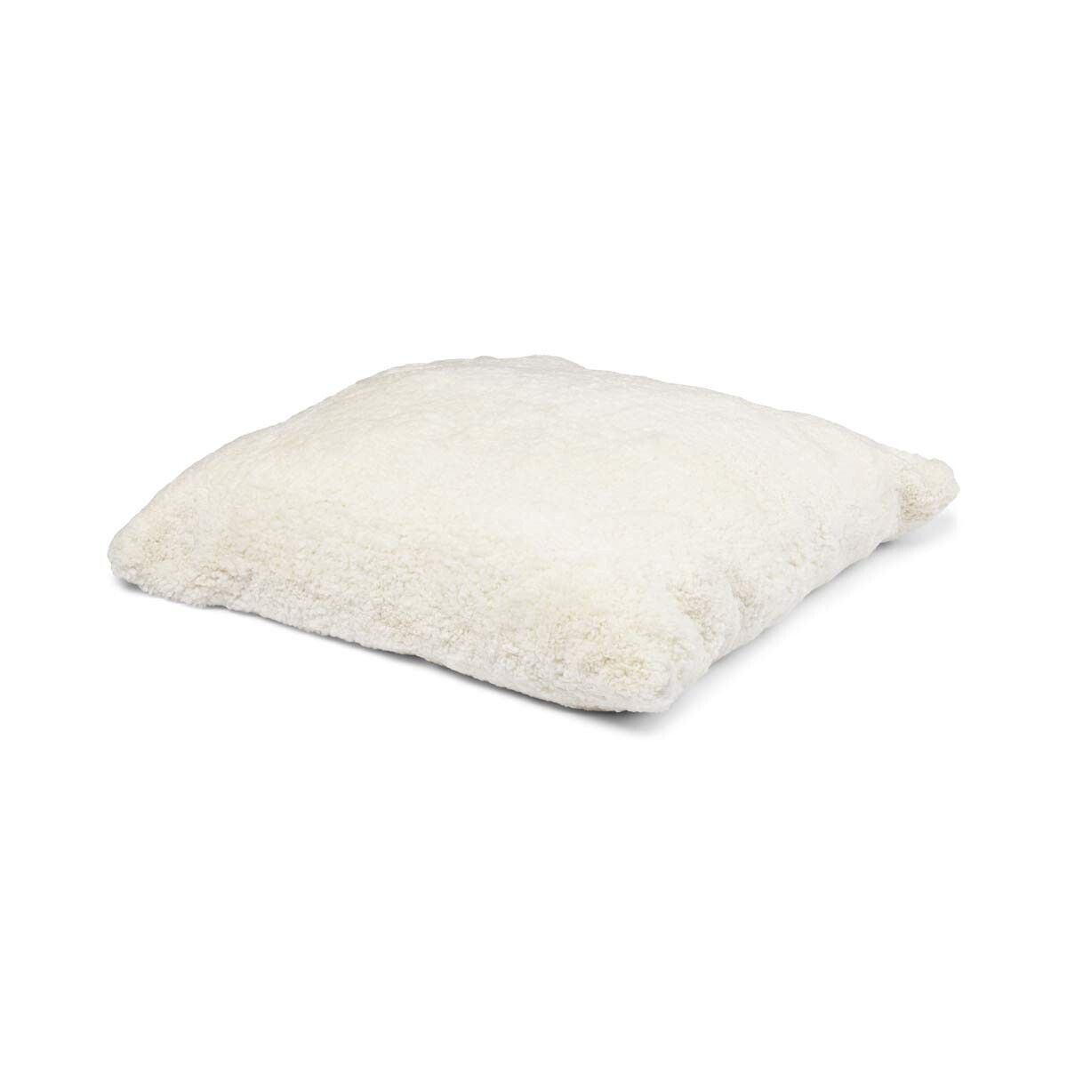 Lammfell Sitzsack | Kurzhaar | Neuseeland | Doppelseitig | 90x90 cm Fellkissen | Sheepskinhouse.ch