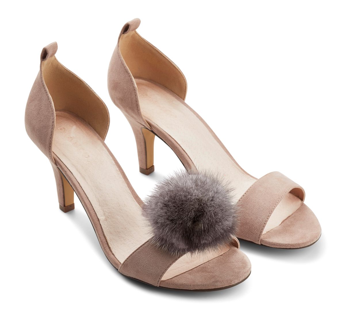 Pompon Schuhclip | Nerz Fellschuhe | Sheepskinhouse.ch