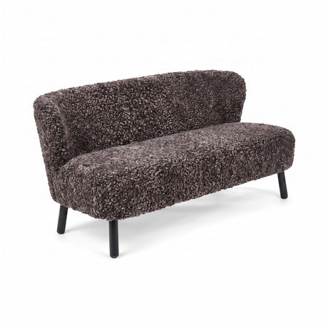 Emanuel Sofa | Zweisitzer | Design Möbel Cappuccino