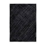 Schwarzer Kuhfell-Designteppich | Brasilien | 200x300 cm | 170x240 cm