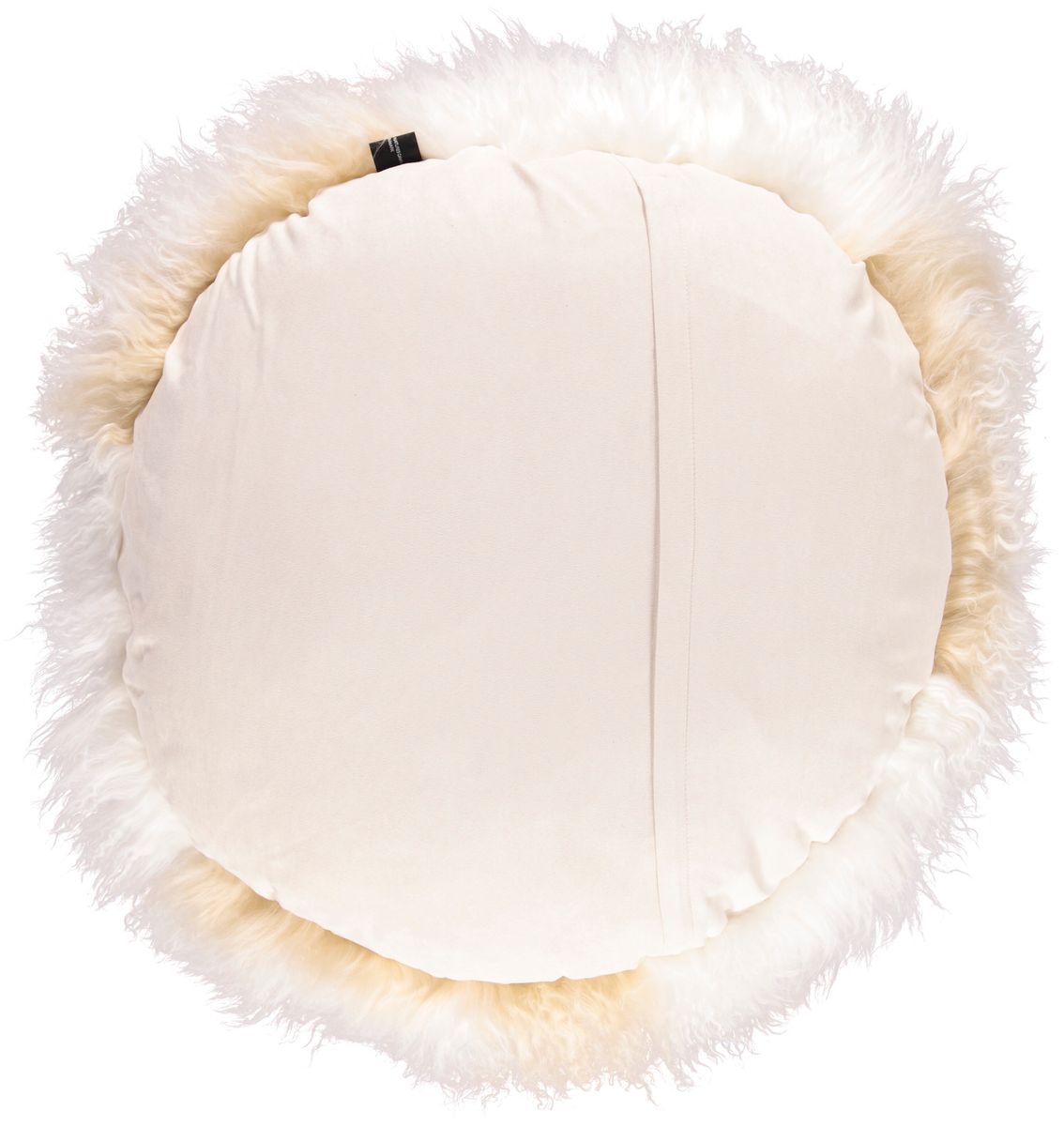 Lammfellkissen | Tibet | D38 cm | D45 cm | D62 cm Arctic Sunrise/Elfenbein