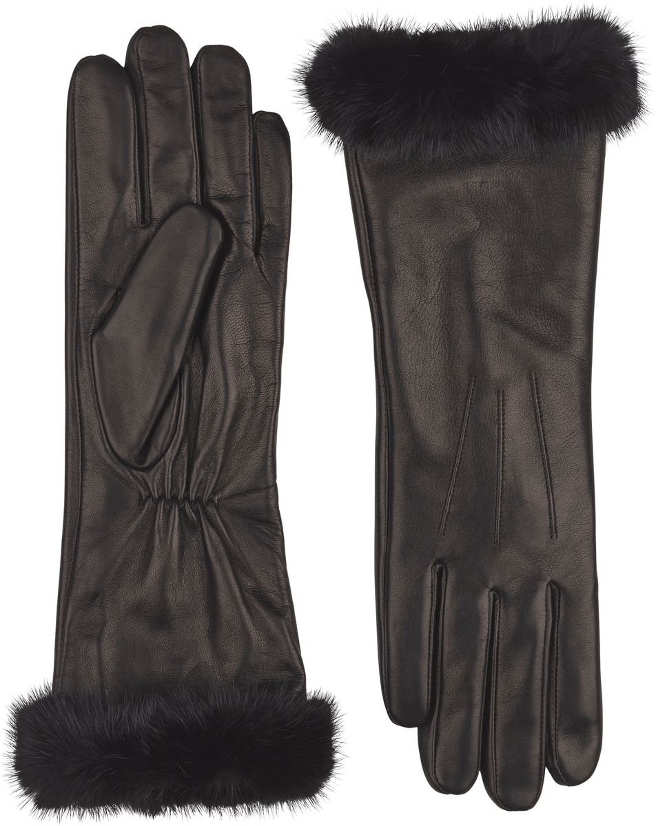 Kimberly | Lederhandschuhe | Nerzpelz | Damenhandschuhe Modeaccessoire | Sheepskinhouse.ch
