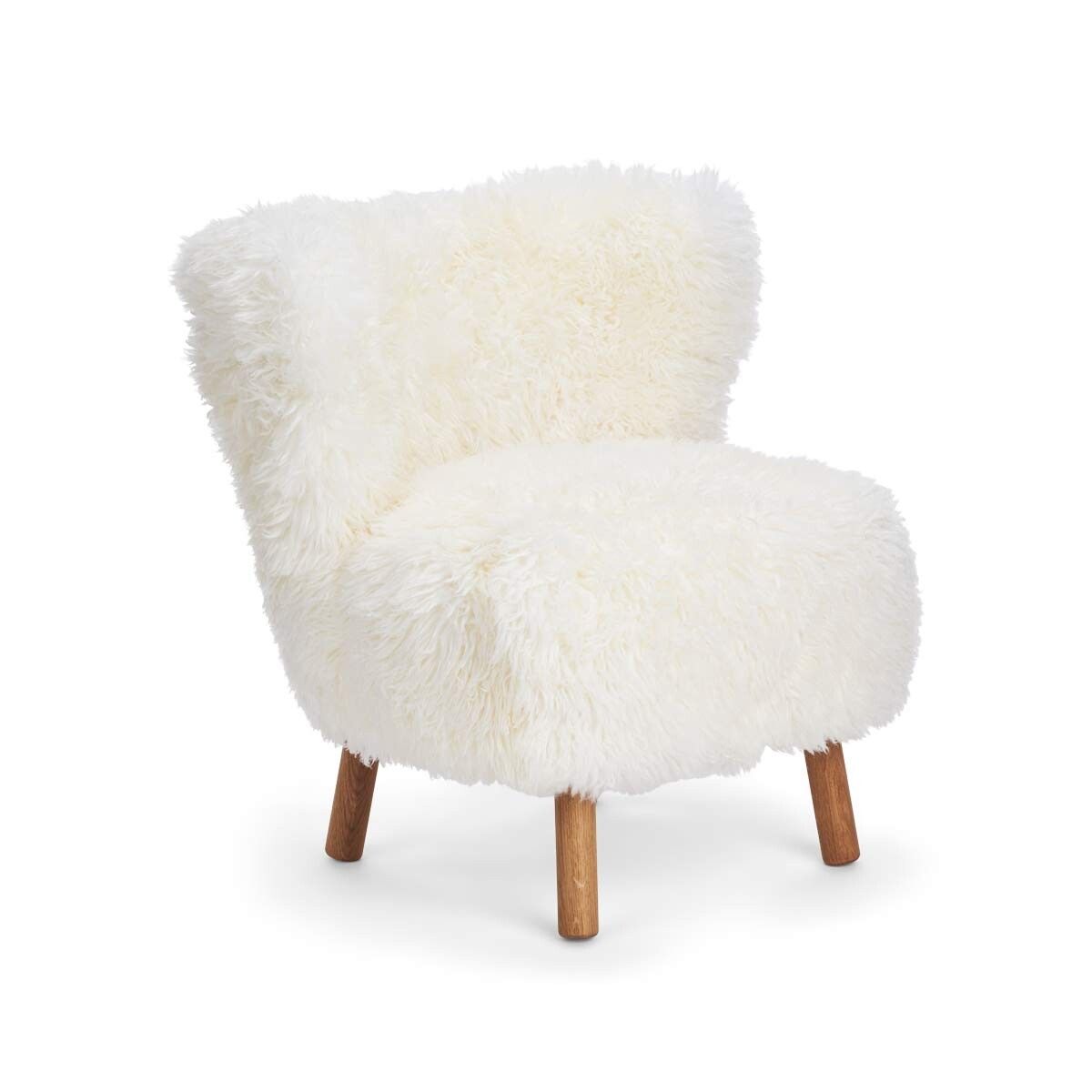 Emily Loungestuhl | Langhaar | Design Möbel Stühle | Sheepskinhouse.ch