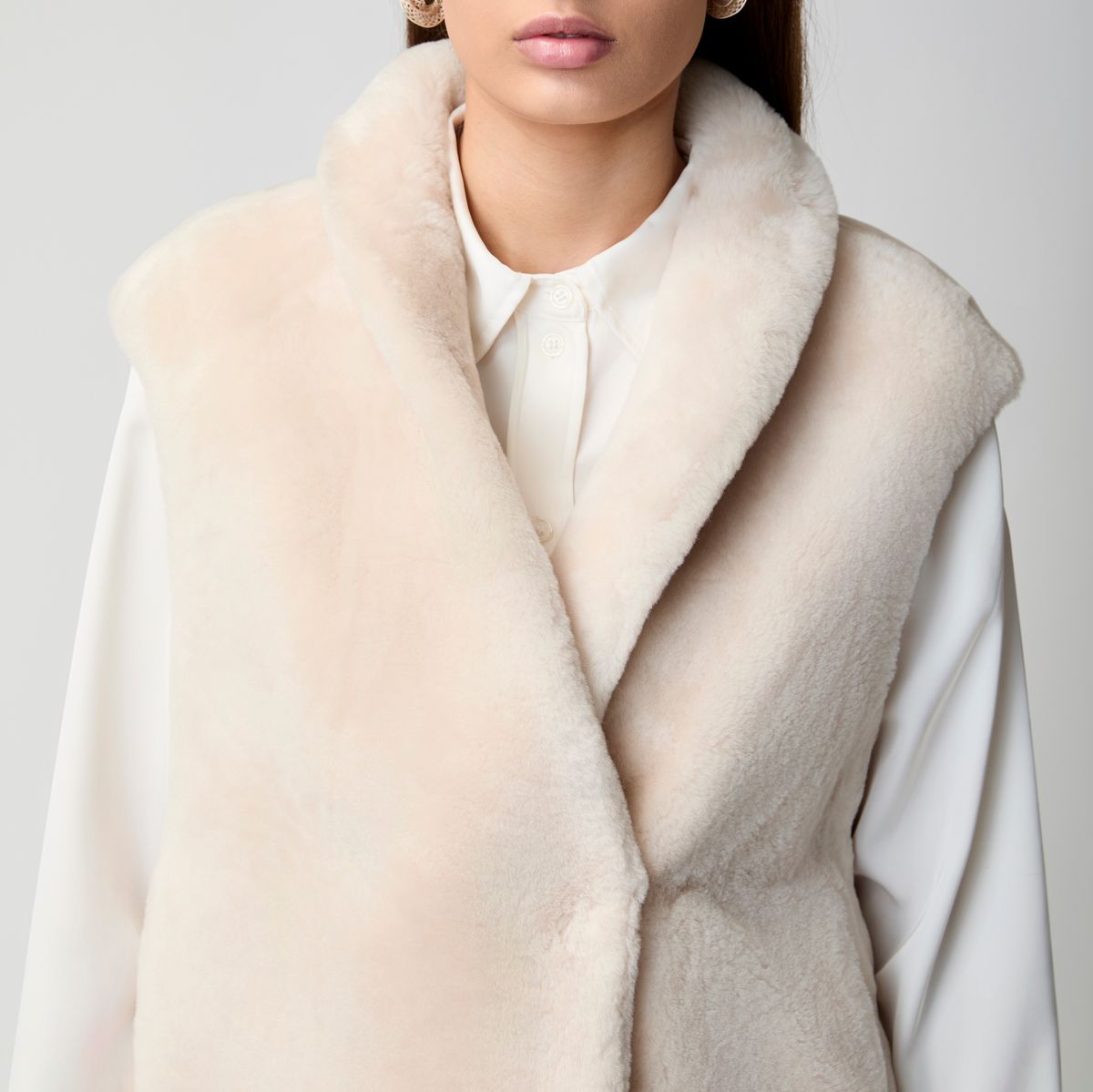 Lorena Weste | Shearling Westen | Sheepskinhouse.ch