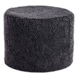 Lammfellpouf Premium | Kurzhaar | Neuseeland | D41x31 cm