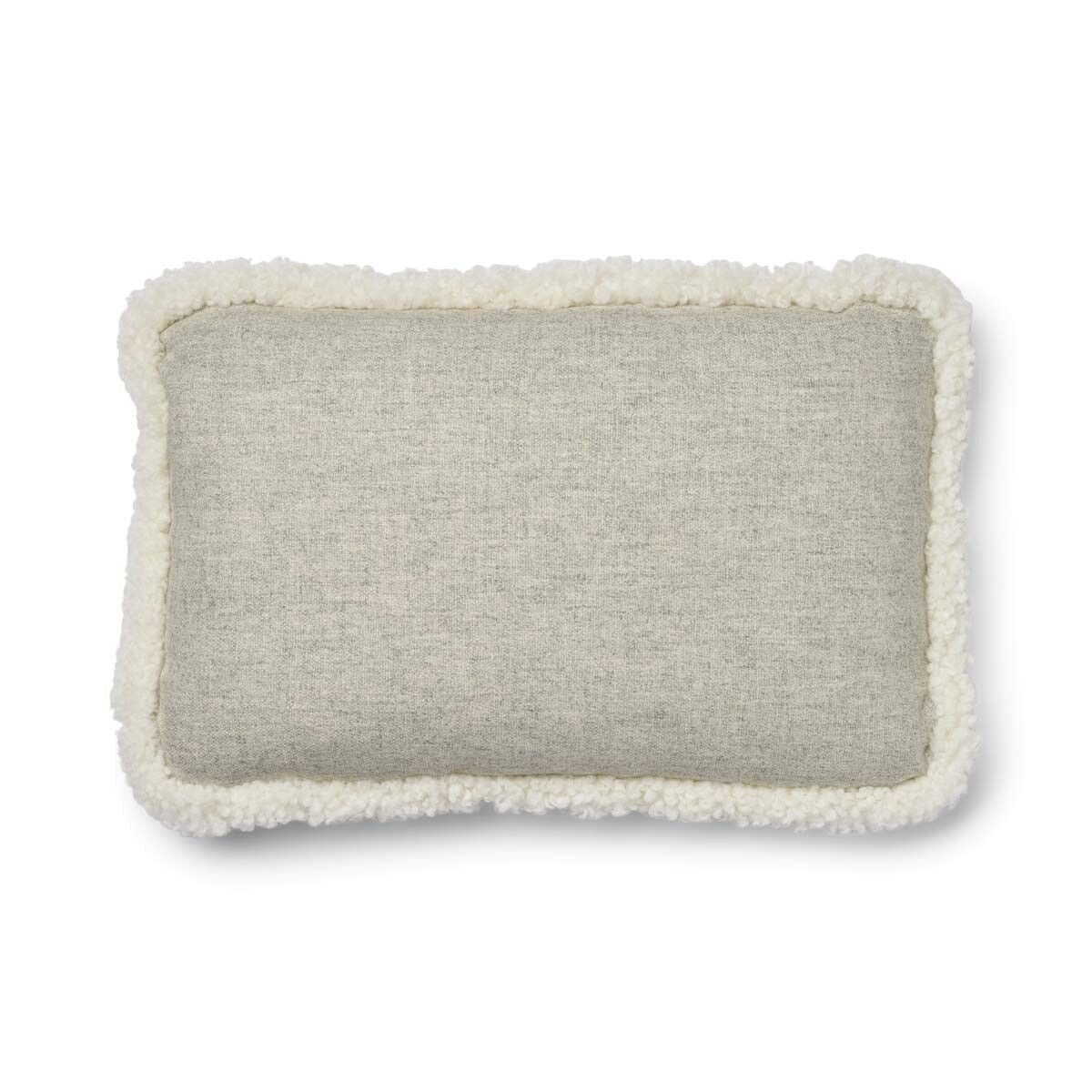 Wollkissen | 100% Wolle | Fellborte | 52x52 cm | 34x52 cm