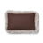 Lammfellkissen | Langhaar | Neuseeland | 100% Wolle | 52x52 cm | 34x52 cm Braun/Dove