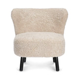 Emil Loungesessel | Lammfell Premium Beige