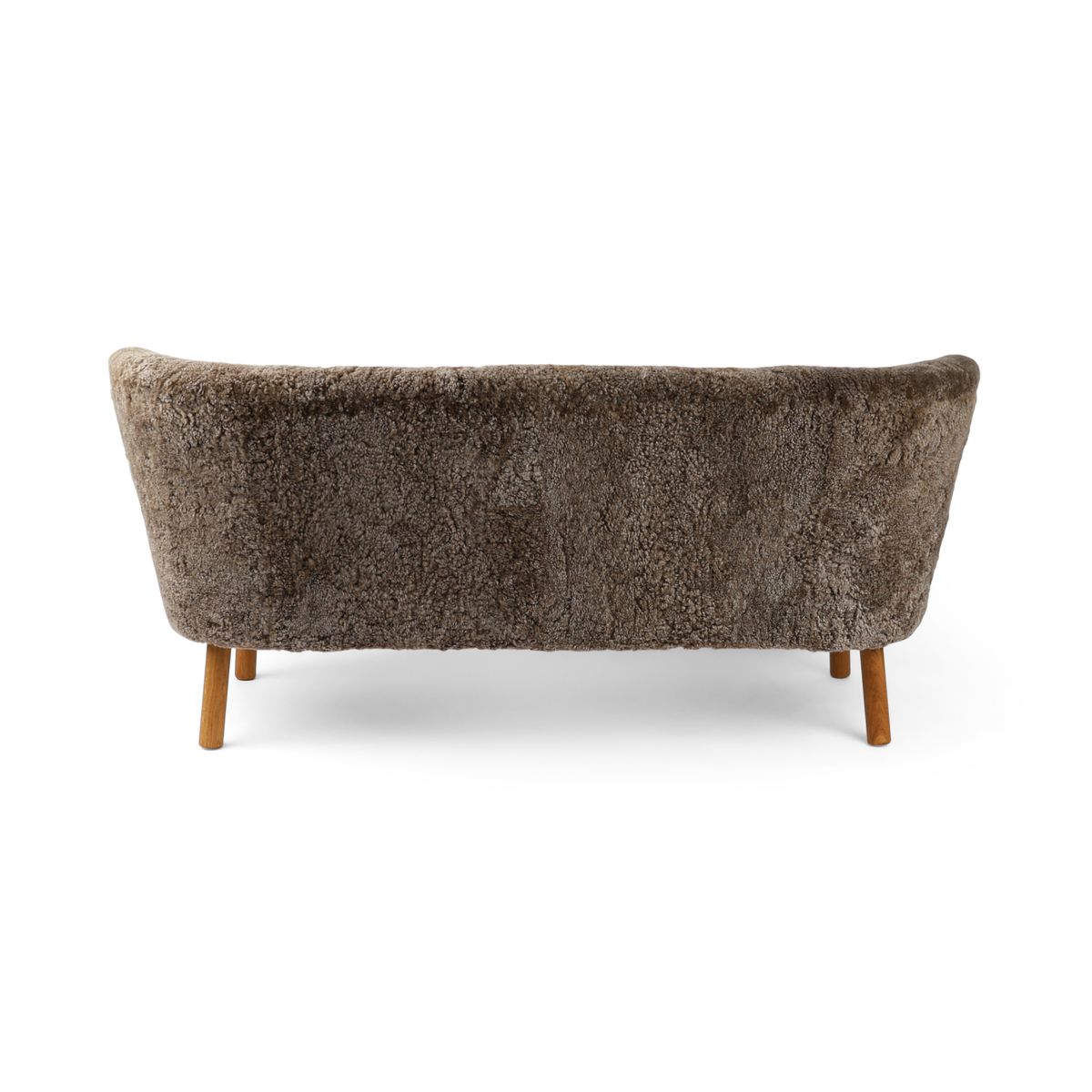 Emanuel Sofa | Zweisitzer | Design Möbel Taupe