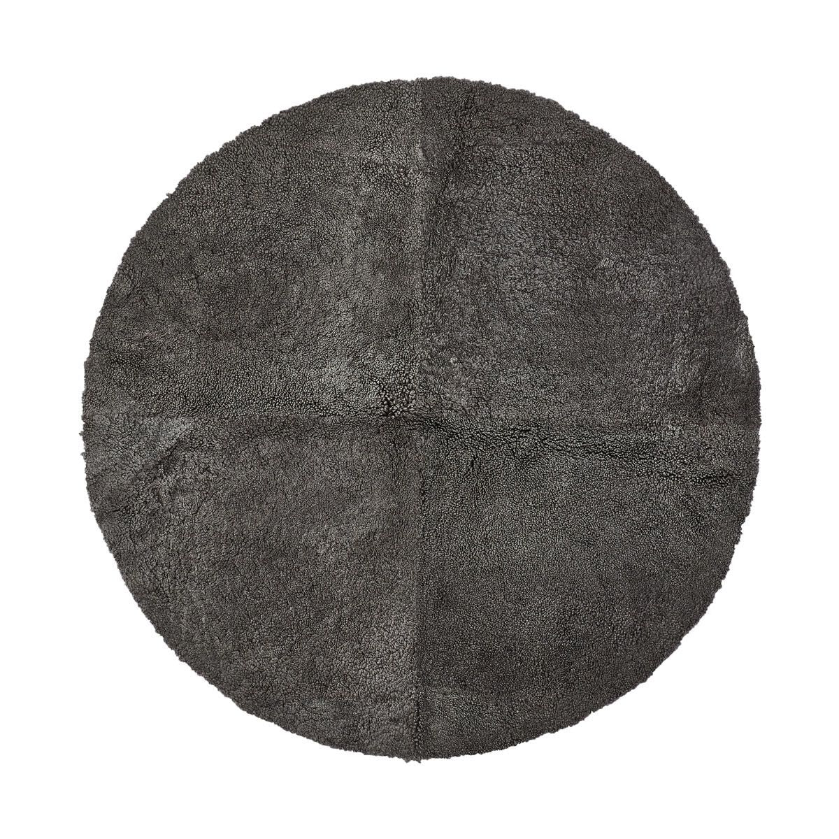 Lammfell Designerteppich | Kurzhaar | Neuseeland | D140 cm Teppiche | Sheepskinhouse.ch