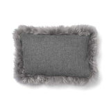 Wollkissen | 100% Wolle | Fellborte | 52x52 cm | 34x52 cm
