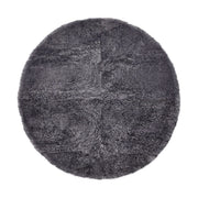 Lammfell Designerteppich | Kurzhaar | Neuseeland | D180 cm