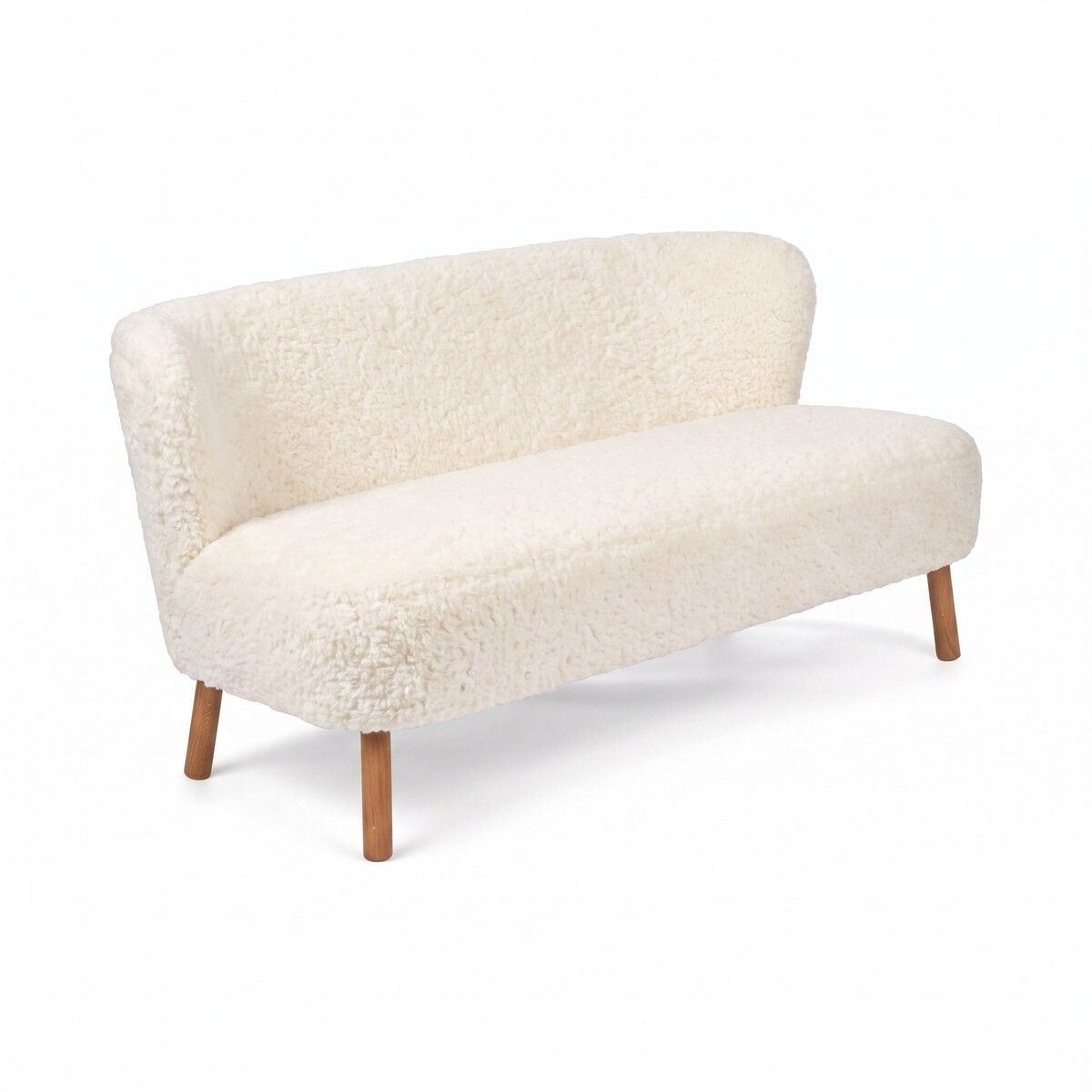 Emanuel Sofa | Zweisitzer | Design Möbel Weiß