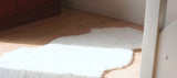 Doppeltes Lammfell | Kurzhaar | Neuseeland | 170x60 cm Taupe