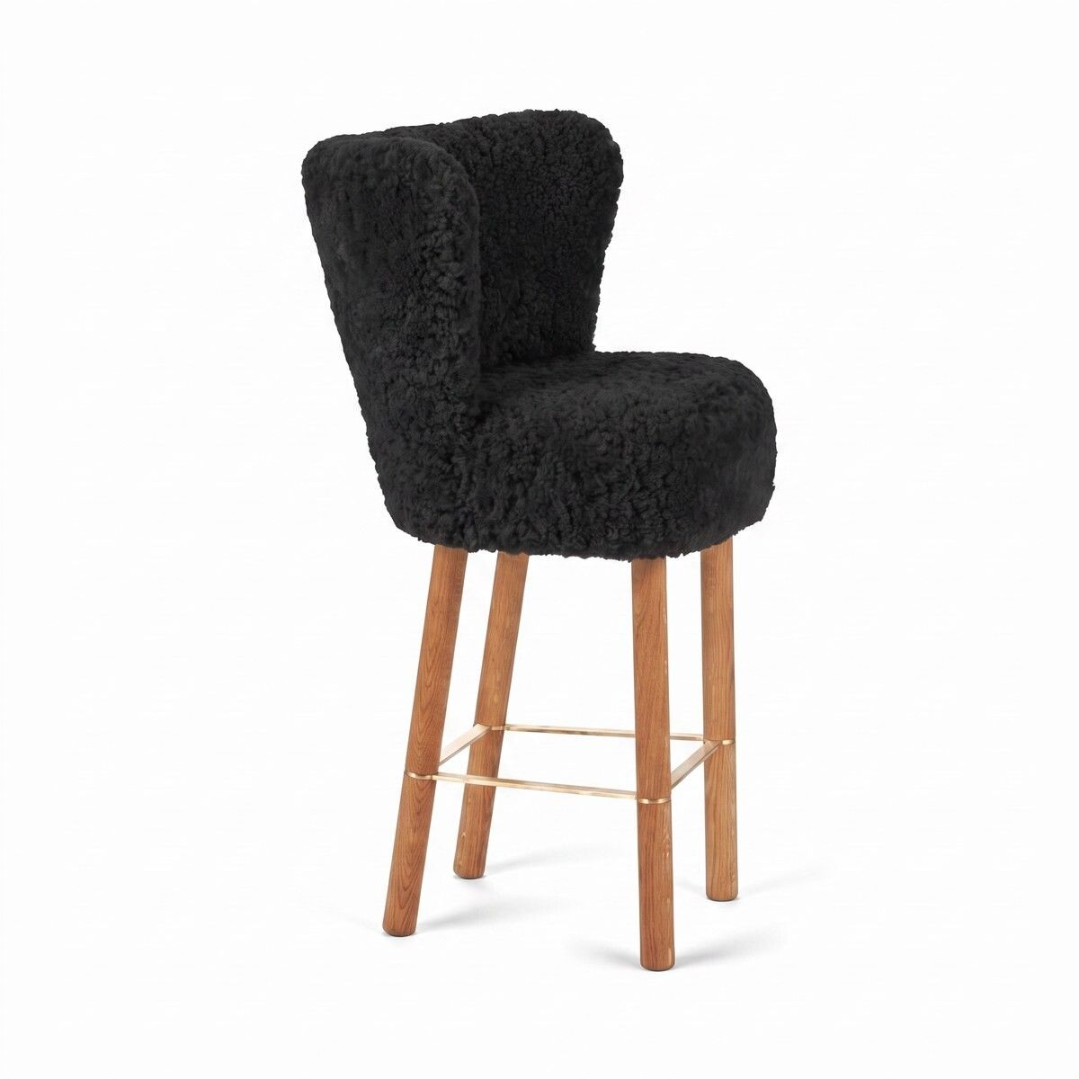 Emilia Barhocker | Lammfell Premium Schwarz