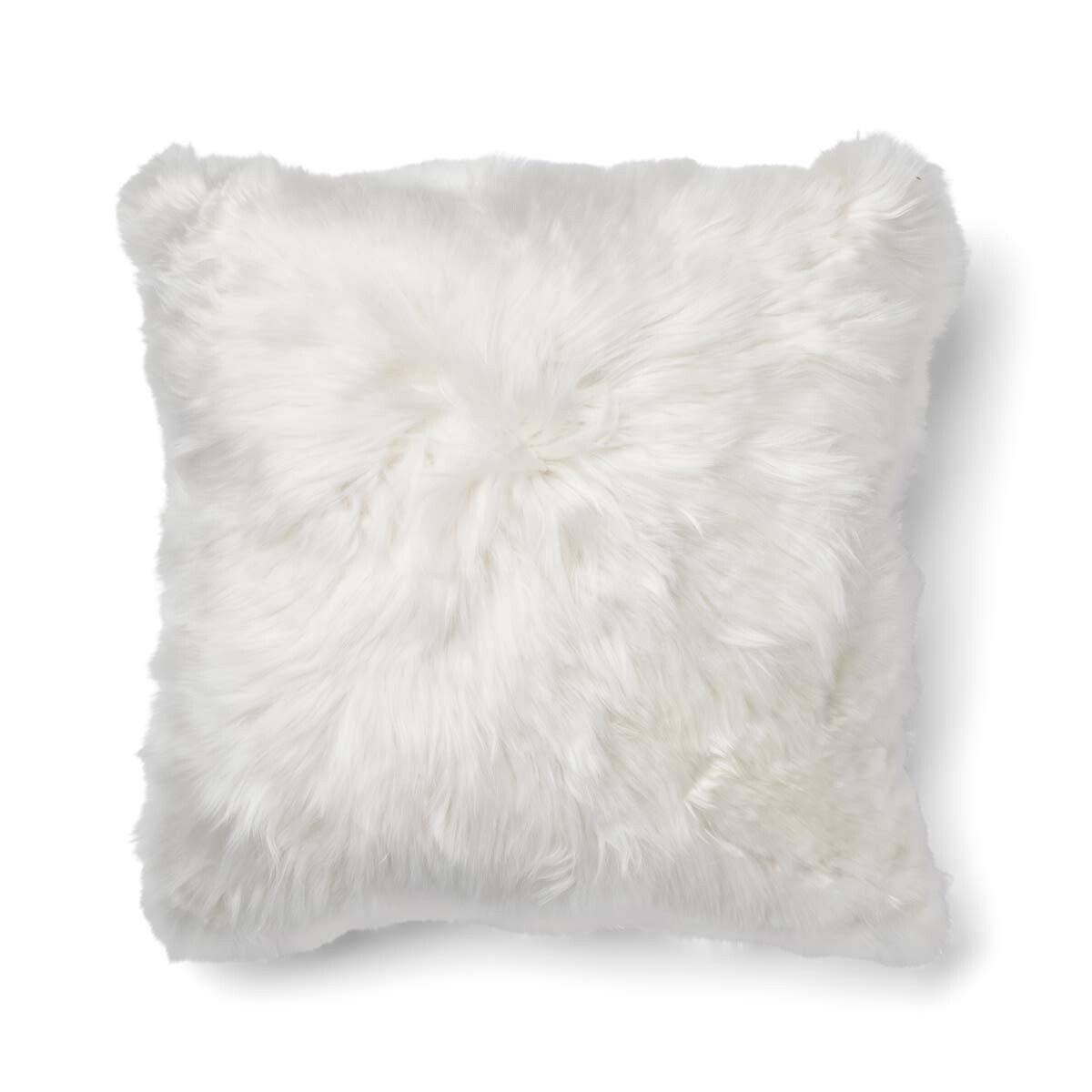 Alpaka Fellkissen | 100% Baby Alpaka Wolle Fellkissen | Sheepskinhouse.ch