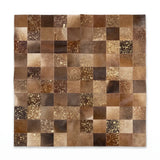 Kuhfell Design Teppich | Brasilien | 200x200 cm