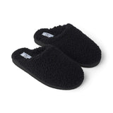 Unisex Curly Slippers | Lammfell Schwarz