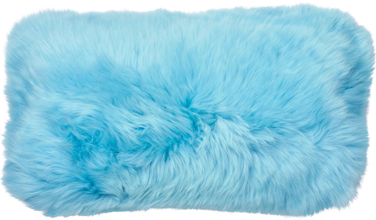 Doppelseitiges Kissen | Langhaar | Neuseeland | 25x50 cm Fellkissen | Sheepskinhouse.ch