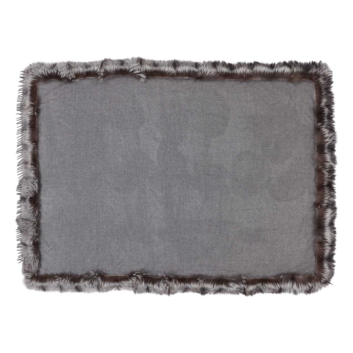 Kaschmirdecke mit Fuchs | Finland | 130x200 cm Decken | Sheepskinhouse.ch
