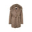 Charlott Mantel | Lammwolle, Fuchs Taupe