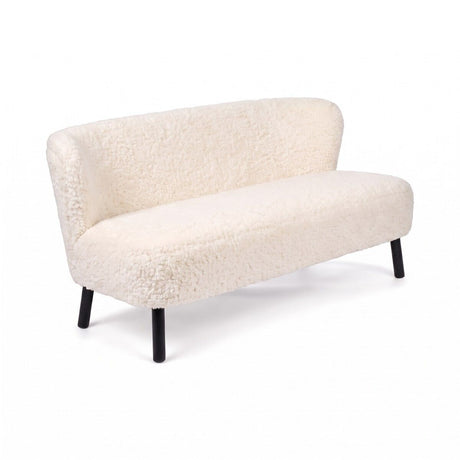 Emanuel Sofa | Zweisitzer | Design Möbel Weiß