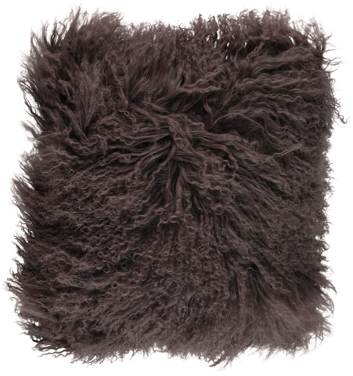 Lammfellkissen Premium | Tibet | Doppelseitig | 40x40 cm 56x56 cm Taupe