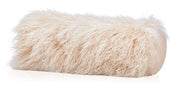 Lammfell Kissenrolle Premium | Tibet | 20x52 cm Fellkissen | Sheepskinhouse.ch