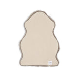 Merino Lammfell | Langhaar | Neuseeland | Mini | 65x45 cm Dunkelbeige