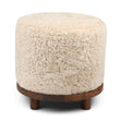 Simon Pouf | Kurzhaar | Neuseeland | D46x52 cm Poufs | Sheepskinhouse.ch